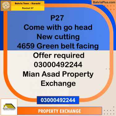 125 Sq. Yards Residential Plot for Sale in Precinct 27 -  Bahria Town, Karachi - (BP-222670)
