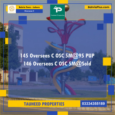 5 Marla Residential Plot for Sale in Overseas C -  Bahria Town, Lahore - (BP-222700)
