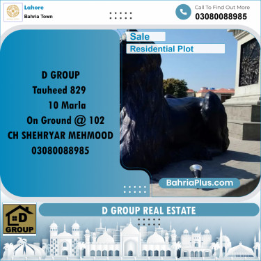 Residential Plot for Sale in Bahria Town, Lahore - (BP-222910)