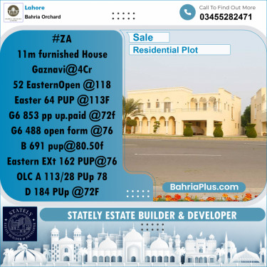 Residential Plot for Sale in Bahria Orchard, Lahore - (BP-223251)