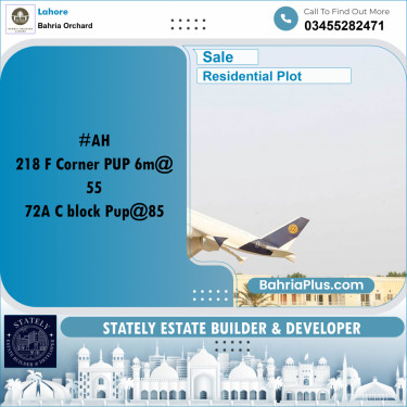 Residential Plot for Sale in Bahria Orchard, Lahore - (BP-223297)