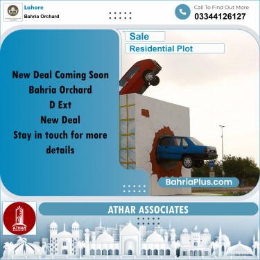 5 Marla Residential Plot for Sale in Bahria Orchard, Lahore - (BP-223708)