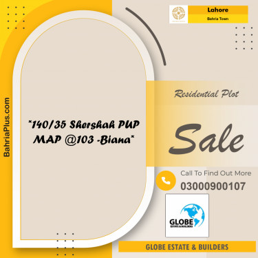 Residential Plot for Sale in Bahria Town, Lahore - (BP-224141)