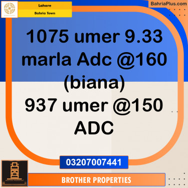 10 Marla Residential Plot for Sale in Bahria Town, Lahore - (BP-224383)