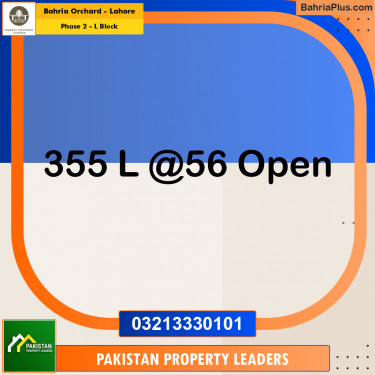 5 Marla Residential Plot for Sale in Phase 2 - L Block -  Bahria Orchard, Lahore - (BP-225240)