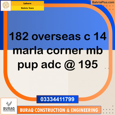 Residential Plot for Sale in Bahria Town, Lahore - (BP-225355)