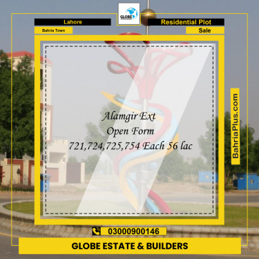Residential Plot for Sale in Bahria Town, Lahore - (BP-225370)
