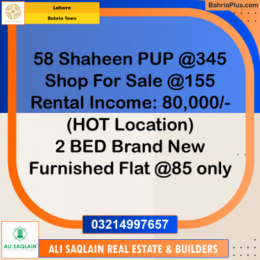 Residential Plot for Sale in Bahria Town, Lahore - (BP-225374)