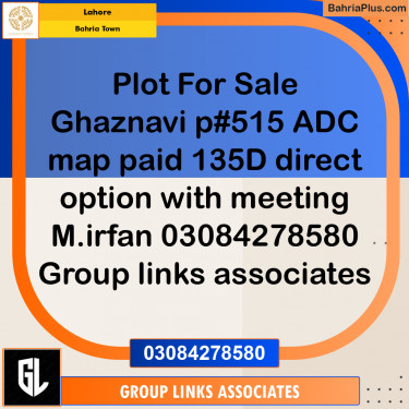 Residential Plot for Sale in Bahria Town, Lahore - (BP-226211)