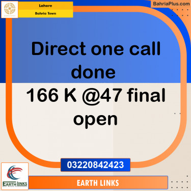 Residential Plot for Sale in Bahria Town, Lahore - (BP-226283)