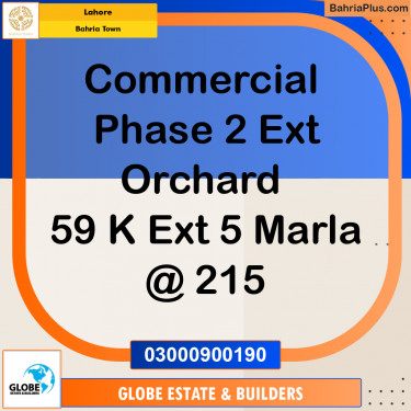 Residential Plot for Sale in Bahria Town, Lahore - (BP-226998)