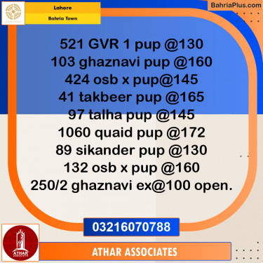 10 Marla Residential Plot for Sale in Bahria Town, Lahore - (BP-227147)