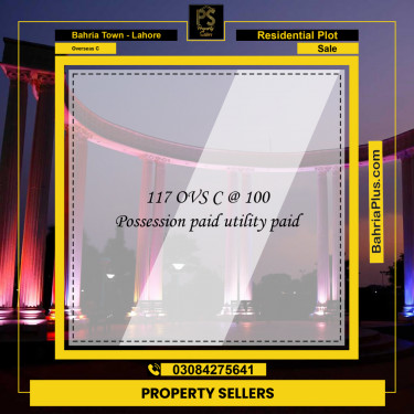 5 Marla Residential Plot for Sale in Overseas C -  Bahria Town, Lahore - (BP-227333)