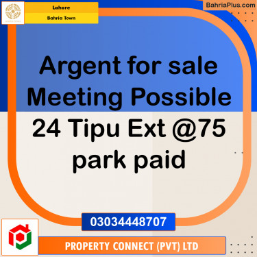 Residential Plot for Sale in Bahria Town, Lahore - (BP-228653)