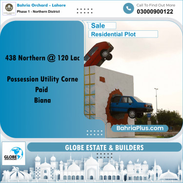 10 Marla Residential Plot for Sale in Phase 1 - Northern District -  Bahria Orchard, Lahore - (BP-228821)