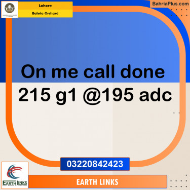 Residential Plot for Sale in Bahria Orchard, Lahore - (BP-228822)