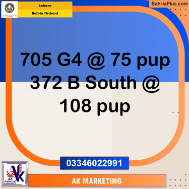 10 Marla Residential Plot for Sale in Bahria Orchard, Lahore - (BP-229461)