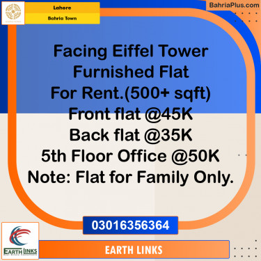 500 Sq. Ft. Residential Plot for Sale in Bahria Town, Lahore - (BP-229609)