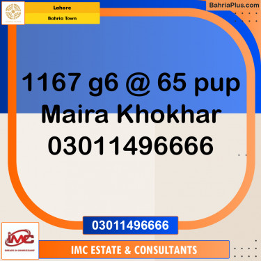 Residential Plot for Sale in Bahria Town, Lahore - (BP-229693)