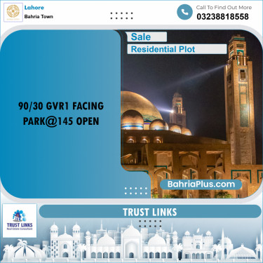 Residential Plot for Sale in Bahria Town, Lahore - (BP-229701)