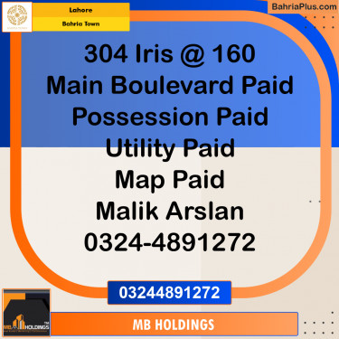 Residential Plot for Sale in Bahria Town, Lahore - (BP-230012)