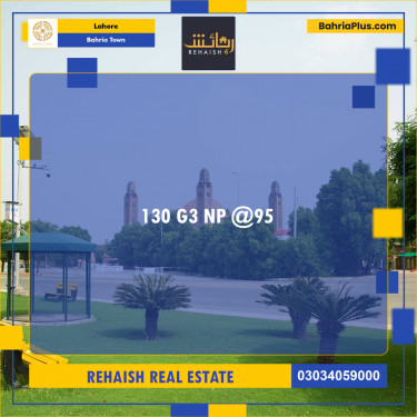 Residential Plot for Sale in Bahria Town, Lahore - (BP-230805)