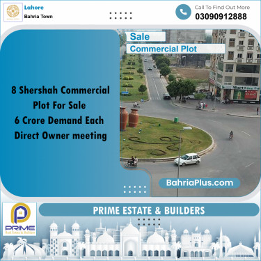 Commercial Plot for Sale in Bahria Town, Lahore - (BP-231440)