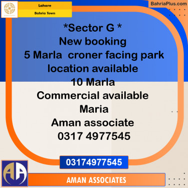 Residential Plot for Sale in Bahria Town, Lahore - (BP-231920)