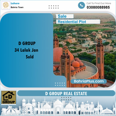 Residential Plot for Sale in Bahria Town, Lahore - (BP-232672)