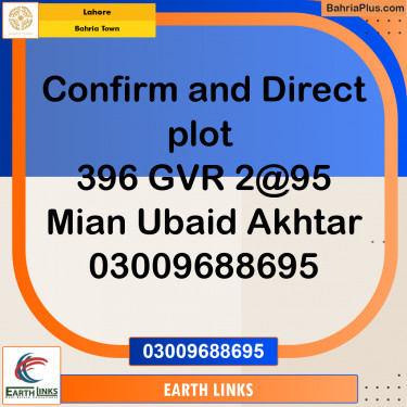 Residential Plot for Sale in Bahria Town, Lahore - (BP-233073)