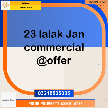 Residential Plot for Sale in Bahria Town, Lahore - (BP-233383)