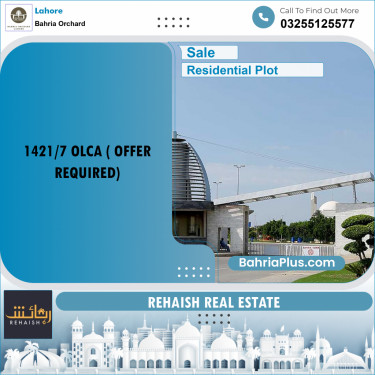 Residential Plot for Sale in Bahria Orchard, Lahore - (BP-233634)