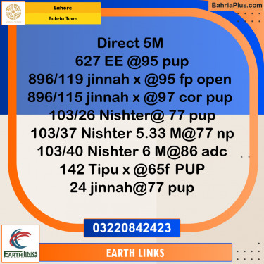 Residential Plot for Sale in Bahria Town, Lahore - (BP-234023)