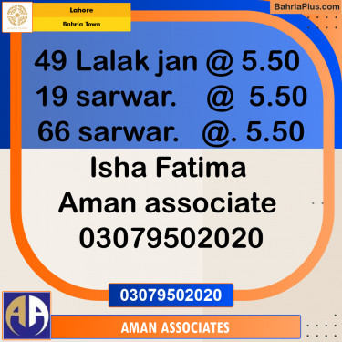 Residential Plot for Sale in Bahria Town, Lahore - (BP-234093)