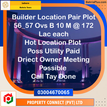 Residential Plot for Sale in Bahria Town, Lahore - (BP-234504)