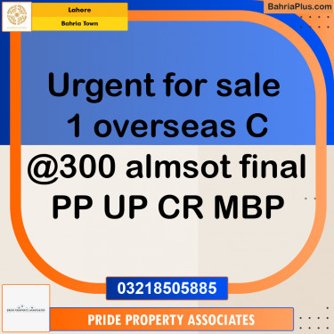 Residential Plot for Sale in Bahria Town, Lahore - (BP-234532)