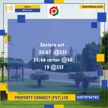 Residential Plot for Sale in Bahria Town, Lahore - (BP-235627)