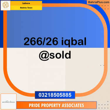 Residential Plot for Sale in Bahria Town, Lahore - (BP-237089)