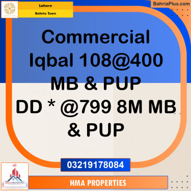 5 Marla Residential Plot for Sale in Bahria Town, Lahore - (BP-237420)