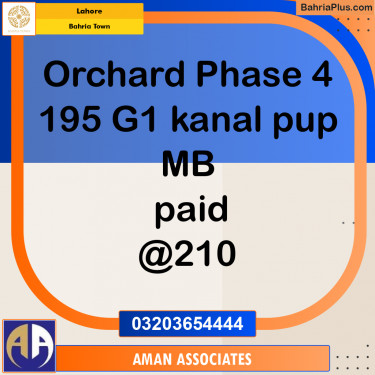 Residential Plot for Sale in Bahria Town, Lahore - (BP-237588)