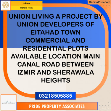 Residential Plot for Sale in Bahria Town, Lahore - (BP-237981)