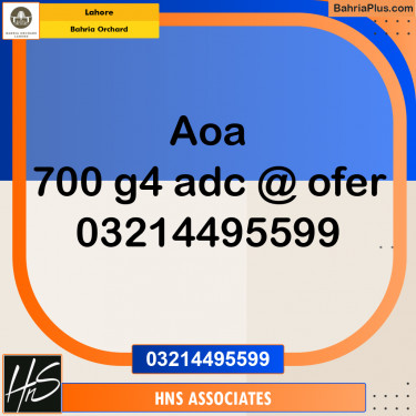 Residential Plot for Sale in Bahria Orchard, Lahore - (BP-238912)