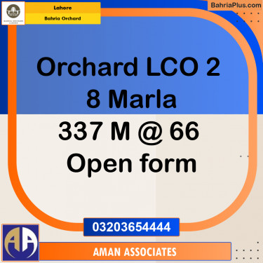 Residential Plot for Sale in Bahria Orchard, Lahore - (BP-238914)