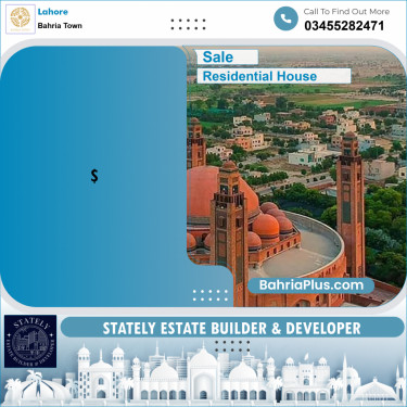 Residential House for Sale in Bahria Town, Lahore - (BP-239102)