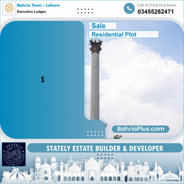 Residential Plot for Sale in Executive Lodges -  Bahria Town, Lahore - (BP-239131)