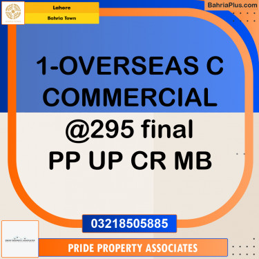 Residential Plot for Sale in Bahria Town, Lahore - (BP-239546)