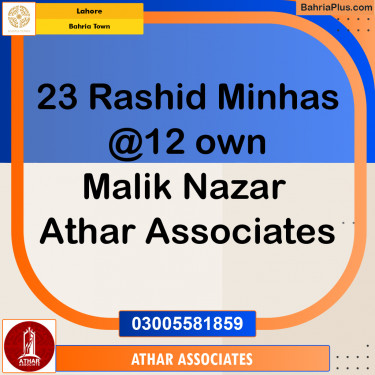 5 Marla Commercial Plot for Sale in Bahria Town, Lahore - (BP-240733)