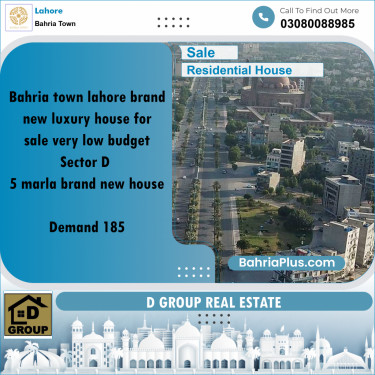 Residential House for Sale in Bahria Town, Lahore - (BP-241156)