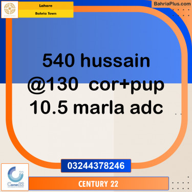 Residential Plot for Sale in Bahria Town, Lahore - (BP-242114)