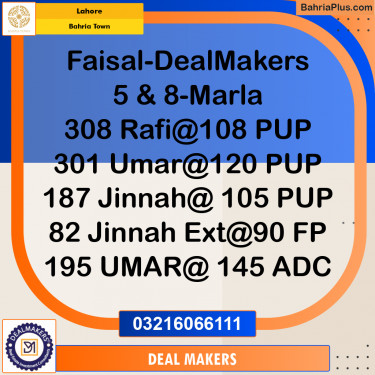 Residential Plot for Sale in Bahria Town, Lahore - (BP-242894)